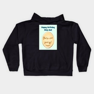 Happy birthday step-dad Kids Hoodie